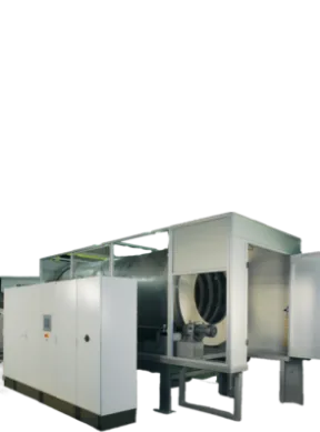 Novatec infrared rotary dryer