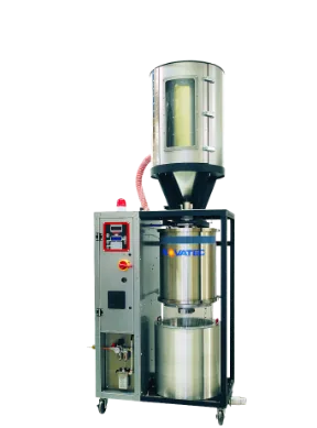 Novatec dryer, front cutout view