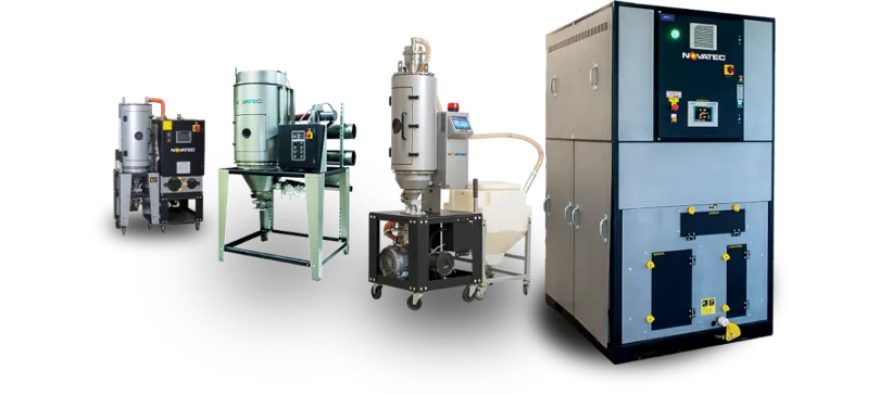 Drying equipment lineup